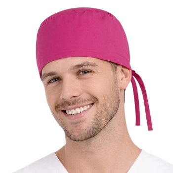 Czepek medyczny amarant